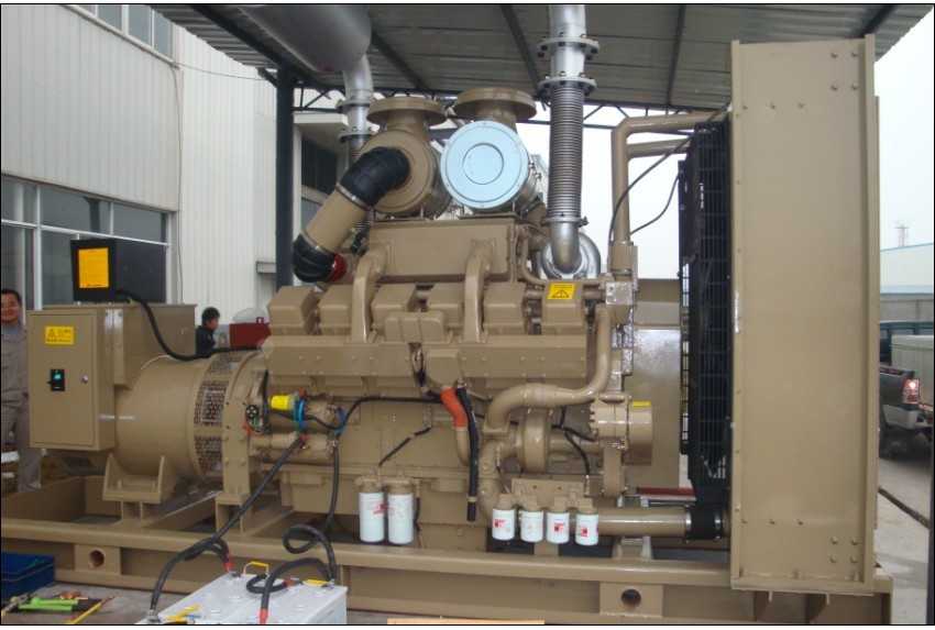博乐应急800kw康明斯高压系列柴油发电机组